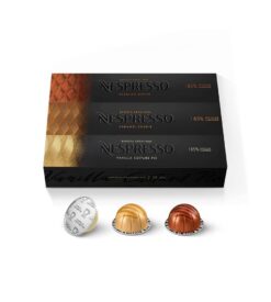 Nespresso Capsules VertuoLine. Barista Flavored Pack. Mild Roast Coffee. 30 Count Coffee Pods. Brews 7.77 Ounce